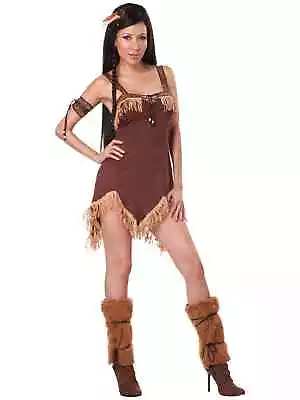 Indian Princess Native Pocahontas Women Costume M • £52.74