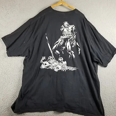 Vintage Blade Shirt 4XL Daywalker Wesley Snipes 1999 Marvel Vampire Hunter Paint • $199.88