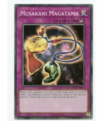 Musakani Magatama - SPWA-EN055 - Super Rare - 1st Edition - Yugioh • $1.26