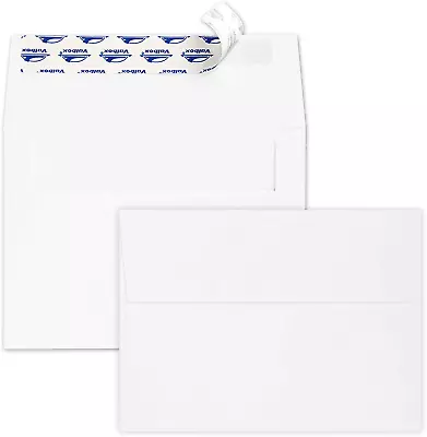 200 Qty A7 Invitation Envelopes 5 X 7 120GSM White Kraft Paper Envelopes • $22.38