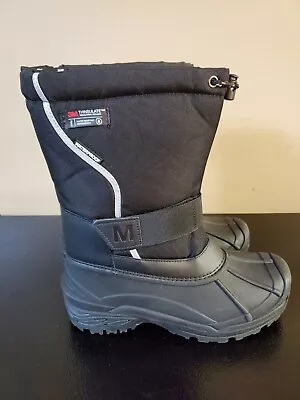 MORENDL Mens SZ 8  Snow Boots Cold Weather Waterproof NonSlip Thermal Insulated  • $96.99