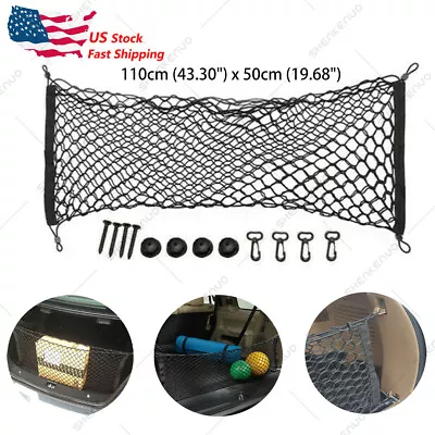 Nylon Envelope Style Trunk Cargo Net For FORD Mustang 2015 16 17 18 19 2020 NEW • $13.15