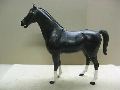 Marx Vintage 12” 1965 - 1969 Black Thunderbolt Horse Best Of The West • $46