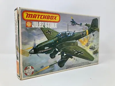 Matchbox Ju.87 “Stuka” 1/72 Scale Model Kit New In Box 143260 • $30