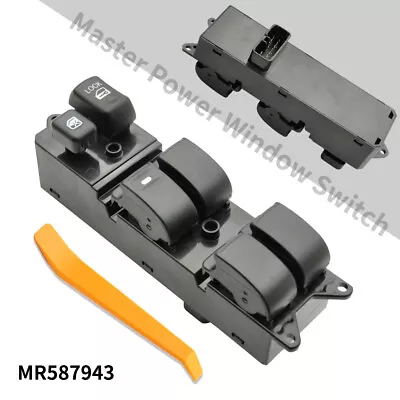 MR587943 Master Power Window Control Switch For Galant Lancer Montero Front Left • $18.49