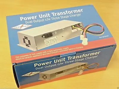 Caravan Power Unit Transformer Battery Charger Dual Output 3 Stage PS306-6A-BC • £205.95