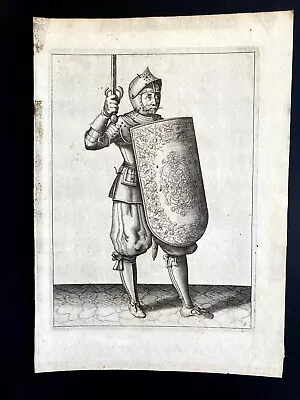 Original 1618 Engravings/ Military Costumes / Adam Van Breen • $30