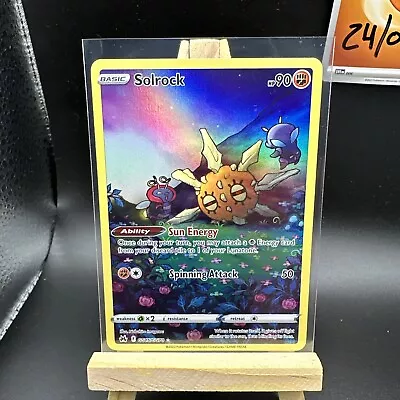 Pokémon TCG Solrock Crown Zenith: Galarian Gallery GG15/GG70 Holo Holo Rare • £2.50