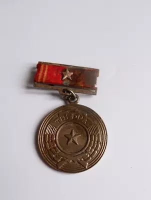 Vintage North Vietnam Army Nva Vietcong  Thi Đua  Medal (compete Order) Vn War • $38