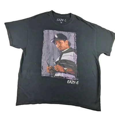 Eazy E Eric Wright T-Shirt Mens XL Hip Hop Rap Ruthless Records SOX N.W.A • £22.99