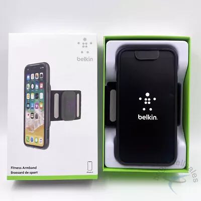 BELKIN Sports Fitness Armband Sweat / Water-Resistant For IPhone X (9-15 In) • $10.25