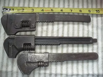 Lot Of Three Vintage Monkey Wrenches • $24.99