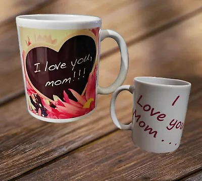 Personalised Mug-I Love You Momgift For Mum • £6.29