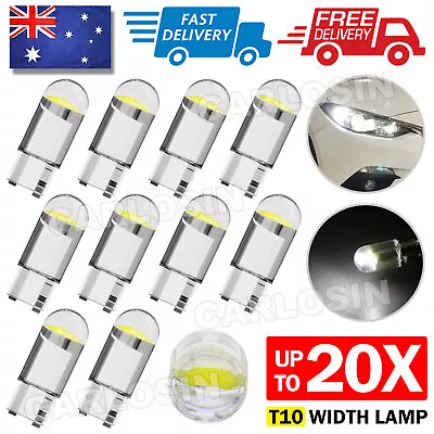 20X 021 For XSTORM White T10 194 168 W5W COB Bright LED Light Bulb Waterproof AU • $5.95