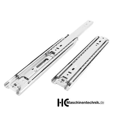 Telescopic Rails H=53 Mm To 120 Kg Full Pull Drawer Rails Heavy Load  • £215.52