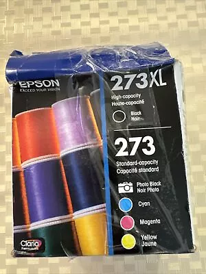 Epson 273XL 273 Ultra Photo Black Black & Color Combo Pack (Open Box) • $35.15