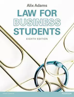 Law For Business Students MyLawChamber Pack Very Good Condition Adams Ms Alix • £6.22