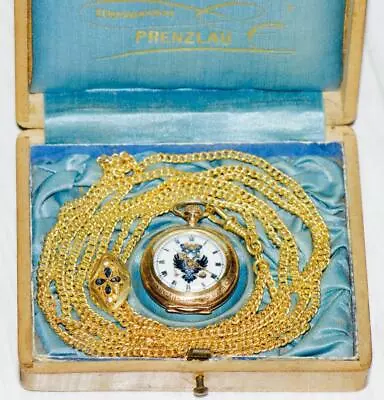 Antique Imperial Royal 18k Gold LeCoultre Caliber Ladies Pendant Fob Watch C1890 • $3118.50