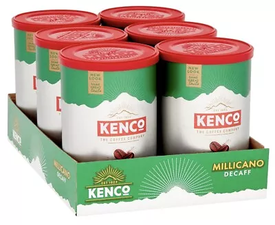 Kenco Millicano Decaffeinated Coffee - 6 X100g • £23.50