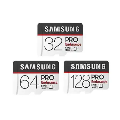 Samsung Pro Endurance 32GB 64GB 128GB Micro SD Card 100MB/S Dash Camera Security • $20.95