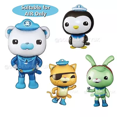 Octonauts Foil Balloon Captain Barnacles Kwazii Tweak Peso Air Party Kids Decor • £5.99