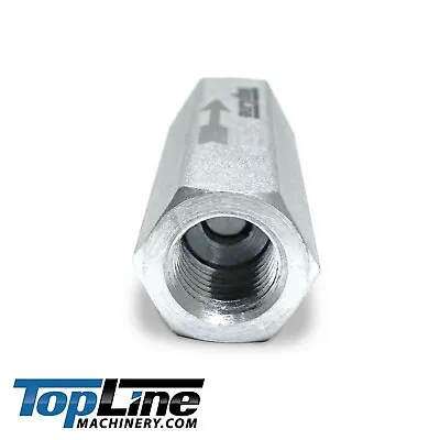 1/2 NPT Port Hydraulic In-Line Check Valve - 13 GPM 5000 PSI - TL317 • $24.75