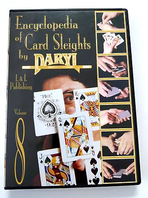 ENCYCLOPEDIA OF CARD SLEIGHTS Vol 8 By Daryl - Professional Magic Trick DVD • £9.99