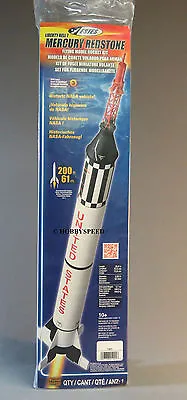 ESTES MERCURY REDSTONE ROCKET Skill 3 NASA U.S.A. Model Rocketry Project EST1921 • $26.84