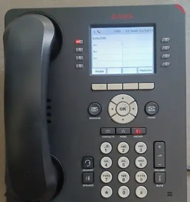 Avaya 9611G Color Display Phone 700504845 700480593 • $17.99