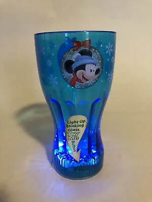 Vintage Mickey Mouse Light Up Tumbler Drinking Cup - Winter Theme • $8