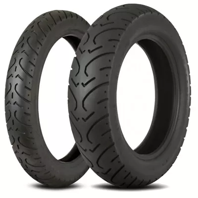 KAWASAKI Z 1000 ST 1979 100/90-19 & 130/90-17 Kenda Challenger K657 Tyre Pairs • £152.98