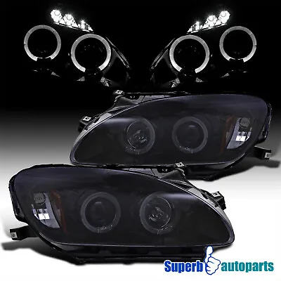 Fits Black Smoke 2000-2003 Honda S2000 AP1 HID Type LED Projector Headlights • $169.98