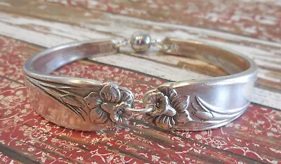 Daffodil  - 1950 Vintage Silver Plated Silverware/Flatware Spoon Bracelet • $24.95