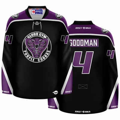 Globo Gym Purple Cobras Hockey Jersey • $134.95