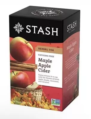 Stash Tea Maple Apple Cider Tea Bags 18 Tea Bags • $13.99