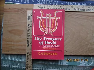 The Treasury Of David Volume 3 Psalms 53 - 78 - C H Spurgeon • $7.99