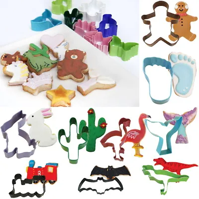 £2.70 • Buy Cookie Cutters - Lots Of Designs - Pastry Biscuit Icing Fondant Baking Cake