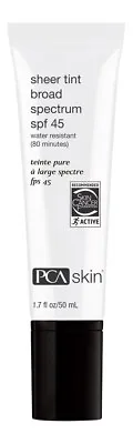 PCA Skin Sheer Tint Broad Spectrum SPF 45 1.7 Oz. Facial Moisturizer • $33.50