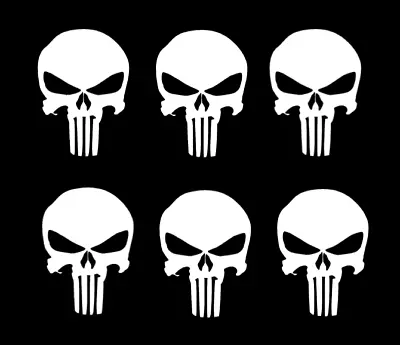 Punisher Bundle STICKER VINYL STICKERS DECAL 2nd  AMENDMENT FRANK CASTLE SKULL • $3.75