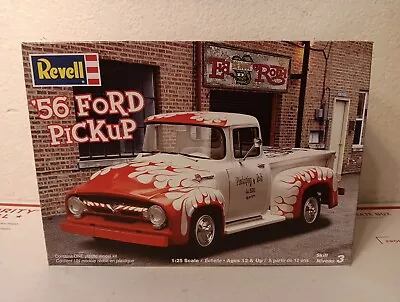 Revell Ed Roth ‘56 Ford F-100 Pickup Truck 1/25 Model Kit Open Box Sealed Parts • $29