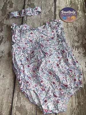 Baby Girls 2 Piece Set By Matalan Age 12-18 Months • £3