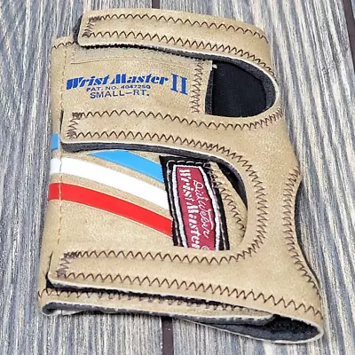 Wrist Master II Size Small RT Right Hand Vintage Bowling Glove Ladies Excellent • $11.95