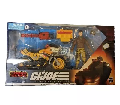 GI Joe Classified 6 Inch Custom Figure General Hawk Tiger Force With Ram Cycle  • $39.99