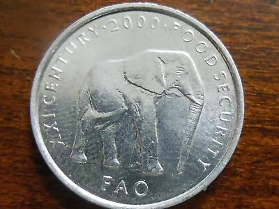 2000 Somalia Five (5) Shillings  Food Security  Coin • $3.99