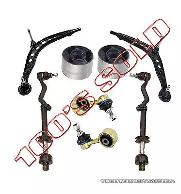 Control Arm Arms Ball Joint Joints Bushing Tie Rods For BMW E30 Suspension Kit 8 • $175.99