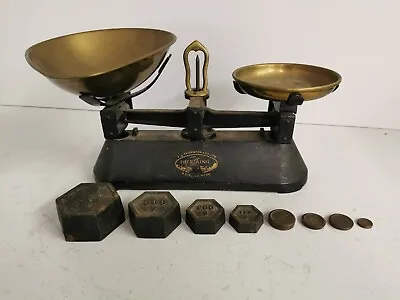 £34.99 • Buy Vintage Viking Kitchen Scales With Weights 