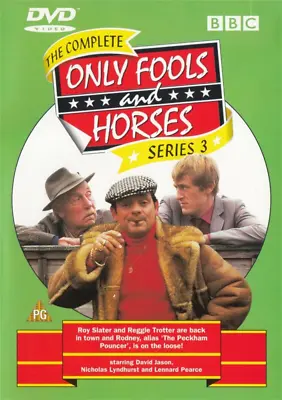 Only Fools And Horses - The Complete Series 3 DVD Comedy (2001) David Jason • £2.34