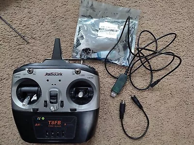 Radiolink T8FB 2.4GHz 8 Channels RC Remote Transmitter And R6FG Receiver • $10