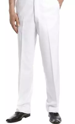 Men's Premium Slim Fit Dress Pants Slacks Flat Front Multiple Colors • $34.64