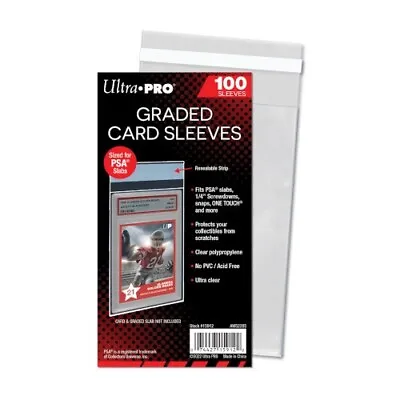 Ultra Pro Graded Card Sleeves For PSA Slabs - Pokemon / MTG / Yugioh **PSA** • £6.99